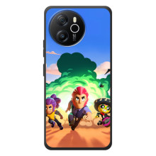 Силіконовый Чохол на Blackview Oscal Tiger 12 з картинкою Brawl Stars (Бравел Старс)