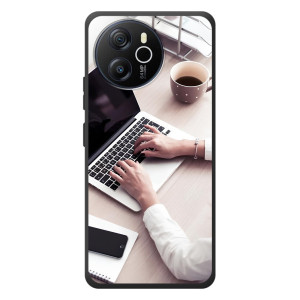 Силиконовый бампер (Работники) на Blackview Oscal Tiger 12 – Офисный работник