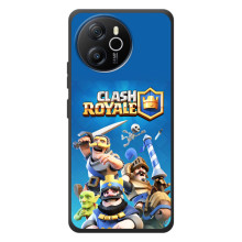 Силіконовий Чохол (атрибутика Клеш Роял) для Blackview Oscal Tiger 12 (Клеш Король)