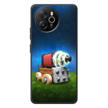 Силіконовий Чохол (атрибутика Клеш Роял) для Blackview Oscal Tiger 12 (Гармата)