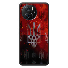 Украинские Чехлы для Blackview Oscal Tiger 12 с картинкой УПА (AlphaPrint) (ГЕРБ УПА)