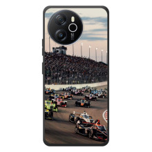 Чехол с прнтом Формула 1 на Blackview Oscal Tiger 12 – Гонка Формула-1