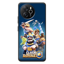 Чохол з героями Клеш Рояль для Blackview Oscal Tiger 12 (Принц)