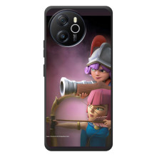 Чохол з героями Клеш Рояль для Blackview Oscal Tiger 12 (Три мушкетери)