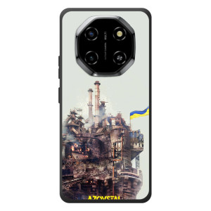 Чехлы на военную тематику для Blackview Shark 6 (Азовсталь)