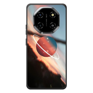 Чехол (ТПУ) с планетами на Blackview Shark 6 (Сатурн)