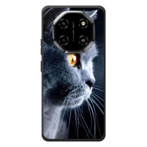 Чехол с милыми котиками на Блэквью Шарк 6 (Брытанский кот)