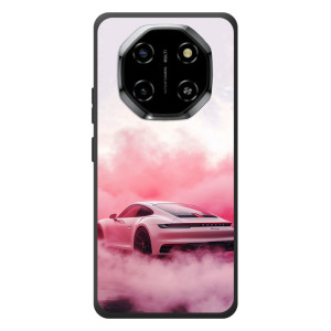 Чехол с авто Порше для Blackview Shark 6 – Розовый Порше