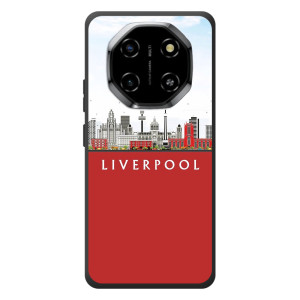 Чехол с картинкой ФК Ливерпуль на Блэквью Шарк 6 (Город Liverpool)