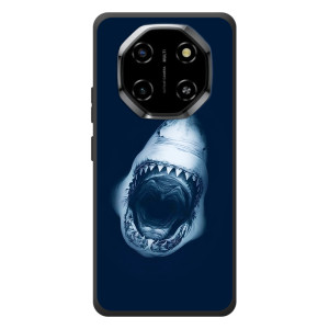 Силіконовий бампер з картинкою звірів для Blackview Shark 6 (Пащу Акули)