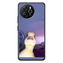 Бампер з принтом Меми для Blackview Shark 8 (Качка)