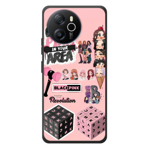 Чехлы с картинкой для Blackview Shark 8 – BLACK PINK коллаж