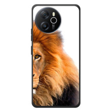 Чехлы с картинками животных Blackview Shark 8 (Лев грива)