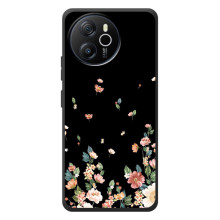 Чехол для Блэквью Шарк 8 - с принтом (Дизайнерские) (AlphaPrint) (Маленькие цветы)
