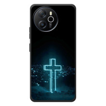 Християнські Чохли для Blackview Shark 8 (AlphaPrint) (Хрест і місто)