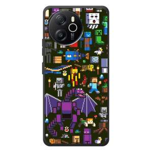 Чохол Майнкрафт на Blackview Shark 8 (AlphaPrint) Minecraft