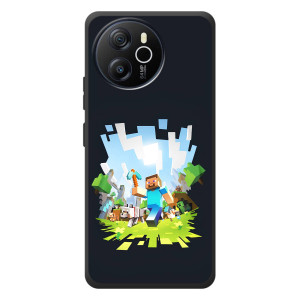 Чохол Майнкрафт на Blackview Shark 8 (AlphaPrint) Minecraft