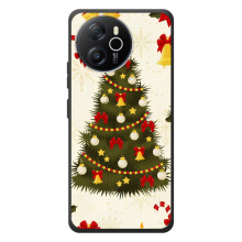 Чохол новорічна ялинка на Blackview Shark 8 (Новорічний принт)