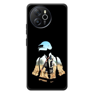 Чохол з картинкою "Герой Pubg" на Blackview Shark 8 – Пубг мен
