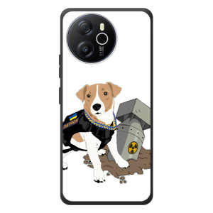 Чехол с принтом Собаки Патрон для Blackview Shark 8 – Пёс Патрон с ракетой