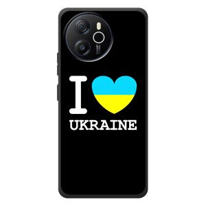 Чохол з Українською символікою на Bleckv'ю Шарк 8 – I Love Ukraine