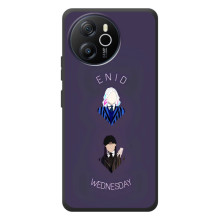 Чохли Венсдей на Blackview Shark 8 Уенсдей (AlphaPrint) – Венздей і подруга