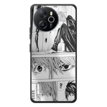 Чехол с символикой Аниме для Blackview Shark 8 (Коллаж Ягами)