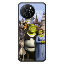 Чохол з мультфільмом Шрек на Blackview Shark 8 – Шрек герої