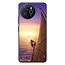 Чехол с мультфильмом Моана Blackview Shark 8 (Моана в море)
