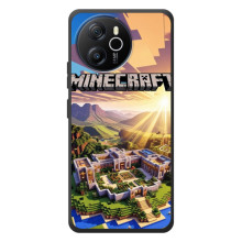Чехол с картинками Майнкрафт для Yep 
Blackview Шершень 8 (Minecraft)
