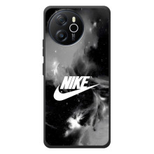 Чехол с логотипом Найк на Blackview Shark 8 – Найк дымчатый