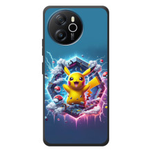 Чохол з Пікачу на Blackview Shark 8 – Лого Пікачу