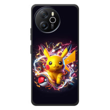 Чохол з Пікачу на Blackview Shark 8 – Пікачу з м'ячем