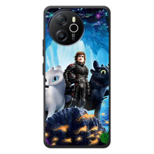 Чехол с принтом дракон Беззубик для Yep 
Blackview Шершень 8 (Иннинг с драконами)