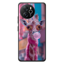 Чехол с принтом стильные животные для Блэквью Шарк 8 (Стильный жирав)
