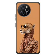 Чехол с принтом стильные животные для Блэквью Шарк 8 (Стильный леопард)
