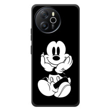 Міккі Маус чохол для Blackview Shark 8 (AlphaPrint - Мультяшні) (Маус на чорному)
