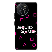 Чехол Гра в кальмара для Blackview Shark 8 – Логотип игры кальмара