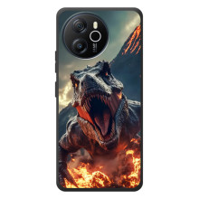 Чехол с картинкой «Хищники» для Blackview Shark 8 (Динозавр)