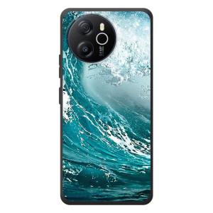 Летний Чехол на Blackview Shark 8 – Морская волна