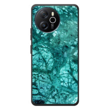 Мраморний чехол на Blackview Shark 8 (VPrint) (Зелений мрамор)