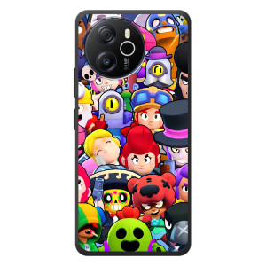 Силіконовый Чохол на Blackview Shark 8 з картинкою Brawl Stars (Персонажі)