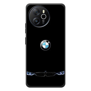 Силиконовый бампер с картинкой машины на Blackview Shark 8 – Черный BMW
