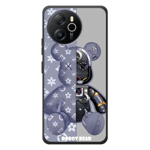 Силиконовый чехол для Blackview Shark 8 (Медведь Louis Vuitton)