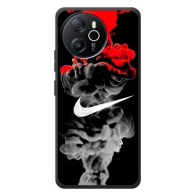 Силіконовый Чохол на Blackview Shark 8 з картинкою НАЙК (Nike дим)