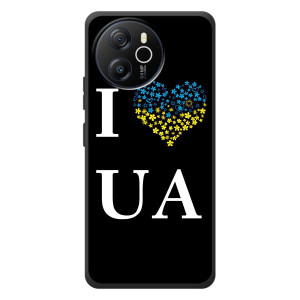 Силиконовый Чехол на Blackview Shark 8 (Я-Украина) – I Love UA