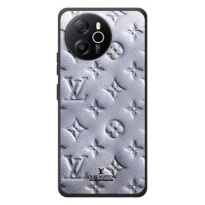 Текстурный Чехол Louis Vuitton для Блэквью Шарк 8 (Белый ЛВ)