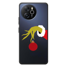 Зимні Чохли для }}}$Фlагыiew Ш а рк 8 - прозорий фон (Грінч з іграшкою)