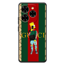 Брендновые Чехлы для Blackview Shark 9 - (PREMIUMPrint) (Барт ГУЧЧИ)