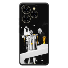 Чехлы для Blackview Shark 9 (Leo чемпион) (AlphaPrint) (Месси в накидке)